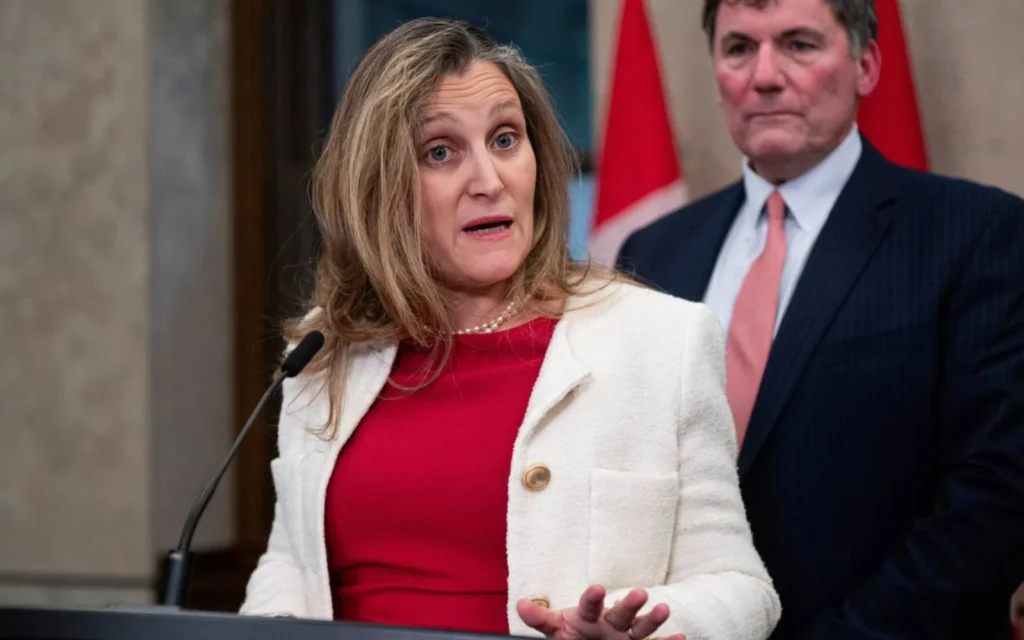 Chrystia Freeland’s Resignation: A Shockwave in Canadian Politics